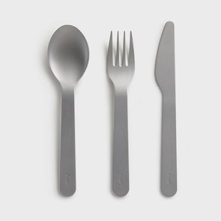 Lékué Lékué Basics To Go bestekset 3-delig Roestvrij staal