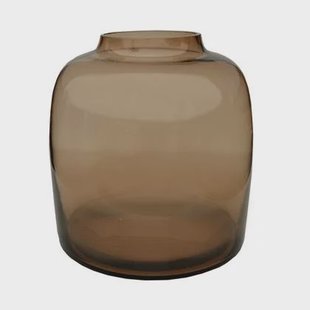 Vase The World - Bartica L taupe vaas Ø32,5 x H30 cm