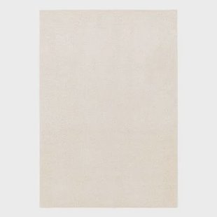 sweeek - Crèmekleurig interieurtapijt in velours