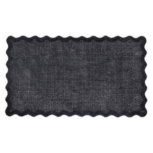 MD Entree - Design mat - Universal - Wave Border Anthra - Vloerkleed -