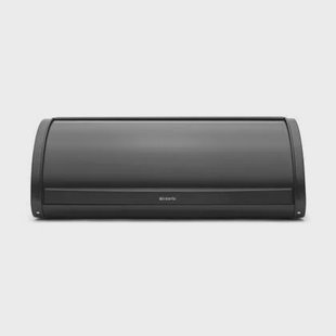 Broodtrommel met schuifdeksel - Matt Black