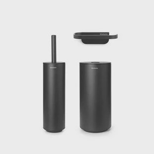 Brabantia MindSet Toiletaccessoires Set van 3 - Mineral Infinite Grey