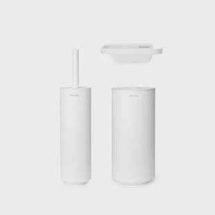 Brabantia MindSet Toiletaccessoires Set van 3 - Mineral Fresh White