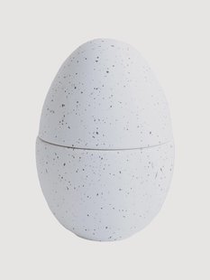 Handgemaakte kleine opbergpot Bonbonniere, H 14 cm