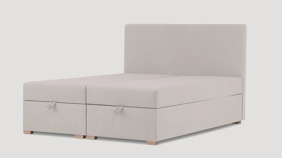 Boxspring Solid met relaxfunctie 180 x 200 cm | NADUVI Collection