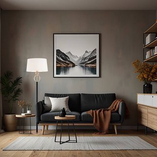 Argon Vloerlamp Priam, zwart/goud, staal, hoogte 156 cm