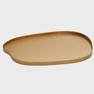 Vase The World - Bariri M gold L50 x B40 x H2 cm