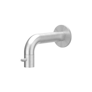 Fonteinkraan IVY Concord Wand Met Schuimstraalmond Geborsteld RVS316