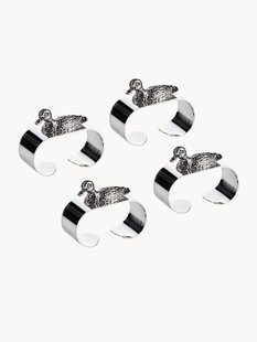 Servetringen Duck, 4 stuks
