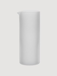 Mondgeblazen karaf Ripple met reli&euml;fpatroon, 400 ml