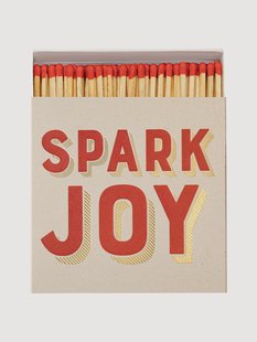 Design luciferdoosje Spark Joy