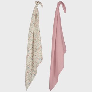 Prénatal hydrofiele doeken bloem 2 stuks