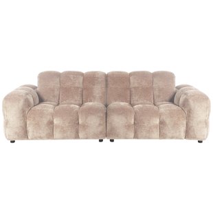 Dutchbone Hackman 3-zits Bank Velours Beige_1