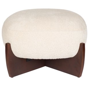 Dutchbone Emilius Poef Beige