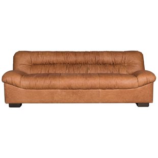 Dutchbone Douglas 2-zits Bank Gewaxt Leer Cognac_1