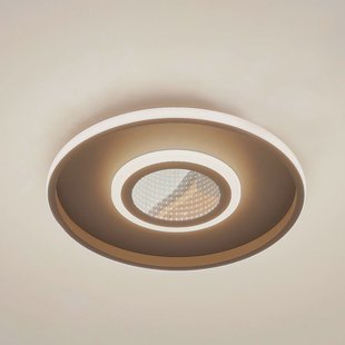 Lindby LED plafondlamp Selian, dimbaar, Infinity Tunnel