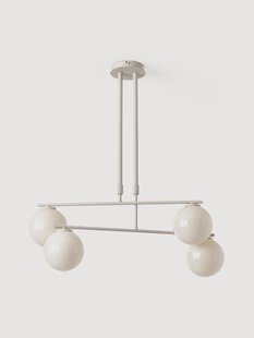 Hanglamp Atlanta van opaalglas