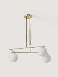 Hanglamp Atlanta van opaalglas