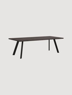 Eettafel Fred met eikenhouten tafelblad