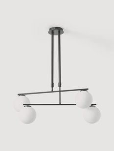 Hanglamp Atlanta van opaalglas