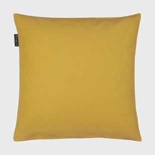 Linum Annabell kussenhoes 50x50 cm Mosterdgeel