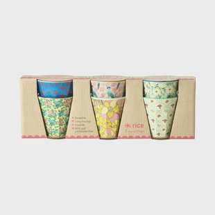 RICE Rice espressokop melamine 8 cl 6-pack Show youre true colors