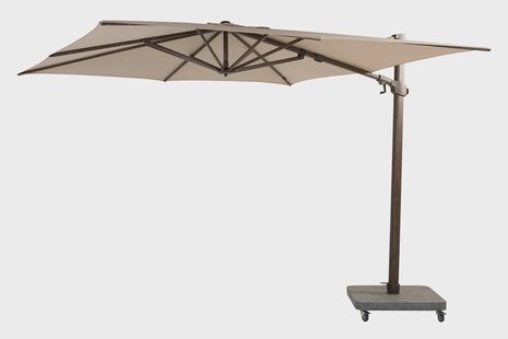 4 Seasons Outdoor | Siesta Premium 300 x 300 cm | Wenge Frame Beach