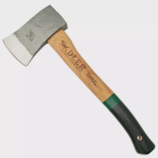 Adler Yankee Hatchet, groen-zwart, handbijl
