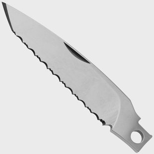 ASK American Service Knife Serrated Blade Tanto, deels gekarteld