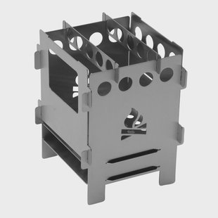 Bushcraft Essentials Bushbox, opvouwbare stove
