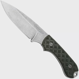 Bradford Knives Guardian 3, 32S-001-MC MagnaCut Sabre Stonewashed, Textured Black G10, vaststaand mes Bradford Knives Guardian 3, 32S-001-MC MagnaCut Sabre Stonewashed, Textured Black G10, vaststaand mes