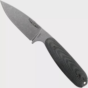 Bradford Guardian 3.5, 3D Black Micarta Guardian 3.5 M390, Full Height Stonewashed 35FH-101