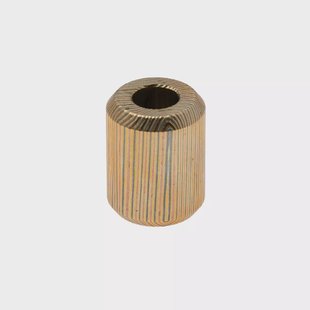 Big Idea Design Lanyard Bead DAM-BEAD-BS Brass Damascus, bead