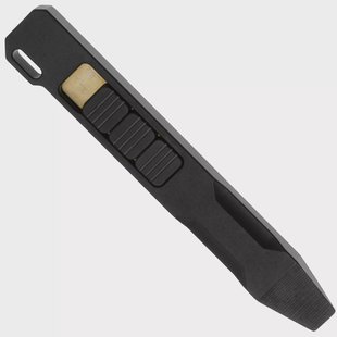 Big Idea Design Ti Pry Bar TI-PB-DLC Black DLC Titanium, fidget prybar