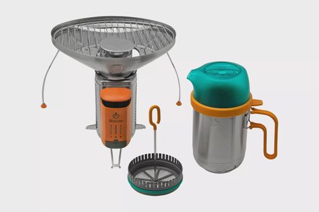 BioLite CampStove 2+ Complete Cook Kit, houtbrander met powerbank en accessoires