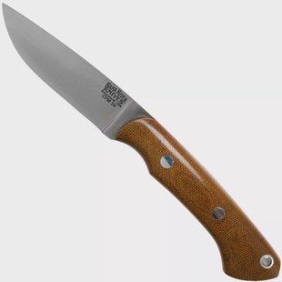 Bark River Featherweight Fox River CPM 3V Natural Canvas, Red liner jachtmes