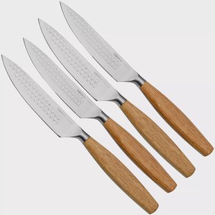 Boska Steakmes Oslo+, 320031 Eikenhout Set van 4