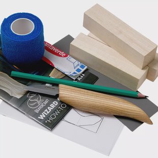 BeaverCraft Wizard Carving Hobby Kit DIY03 houtsnijset