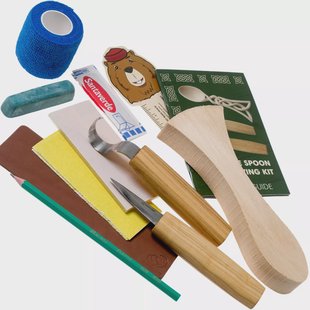 BeaverCraft Love Spoon Carving Hobby Kit DIY04 houtsnijset