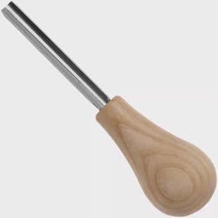 BeaverCraft Palm Chisel P8-08 Straight Rounded Sweep No. 8, 8 mm, handguts