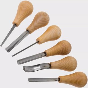 BeaverCraft Palm Chisel Wood Carving Set SC05, houtsnijset