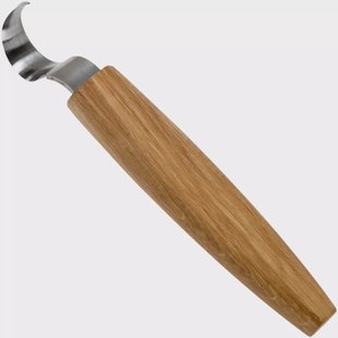 BeaverCraft Oak Spoon Carving Knife 25 mm SK1SOAK, rechtshandig lepelmes met schede