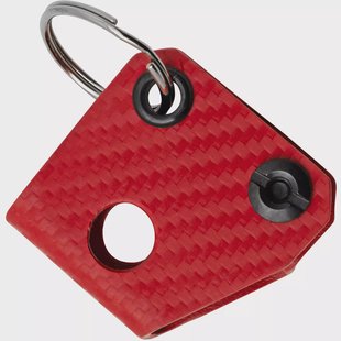 Clip And Carry Kydex Keychain Sheath Gerber Dime, Leatherman Squirt, Carbon Fiber Red GDIME-CF-RED sleutelhangerholster