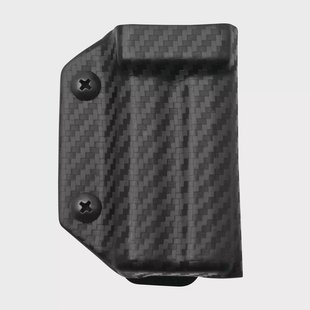 Clip And Carry Kydex Sheath Leatherman Charge Plus, Carbon Fiber Black LCHARGE-CF-BLK riemholster