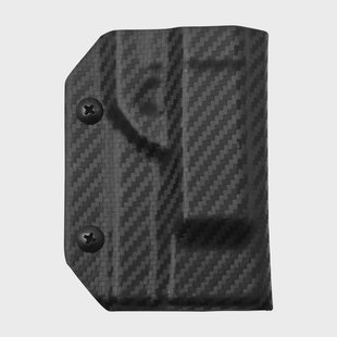 Clip And Carry Kydex Sheath Leatherman Raptor, Carbon Fiber Black LRAPTOR-CF-BLK riemholster