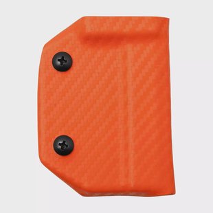 Clip And Carry Kydex Sheath Leatherman Signal, Carbon Fiber Orange LSGNL-CF-ORNG riemholster