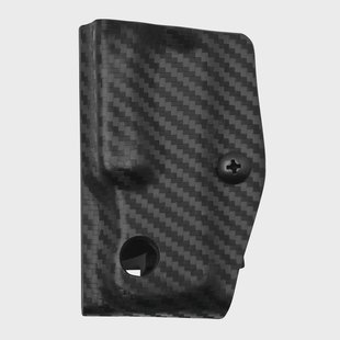 Clip And Carry Kydex Sheath Leatherman Skeletool, Carbon Fiber Black LSKEL-CF-BLK riemholster