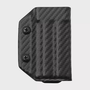 Clip And Carry Kydex Sheath Victorinox SwissTool, Carbon Fiber Black VSTOOL-CF-BLK riemholster