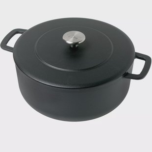 Combekk Sous-Chef Dutch Oven 24 cm zwart