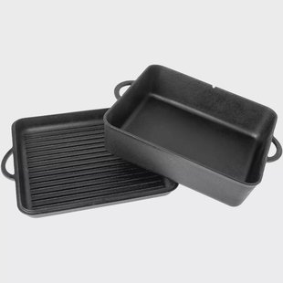 Camp Chef Square gietijzeren pan